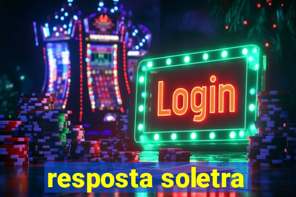 resposta soletra